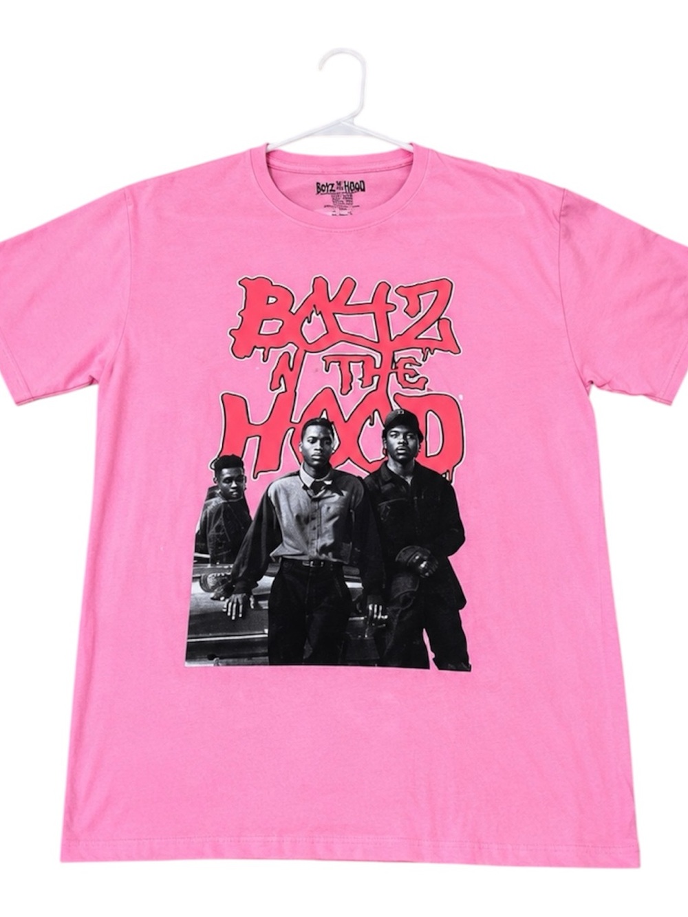 NWT Boyz N The Hood Pink Graphic T-Shirt Women’s XL 1X Cotton Movie Tee